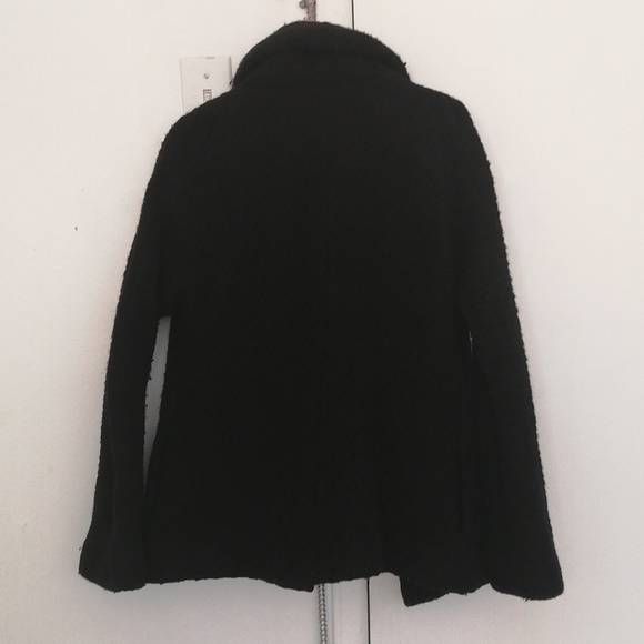 Luxury Marciano black wool winter coat - Picture 4 of 4